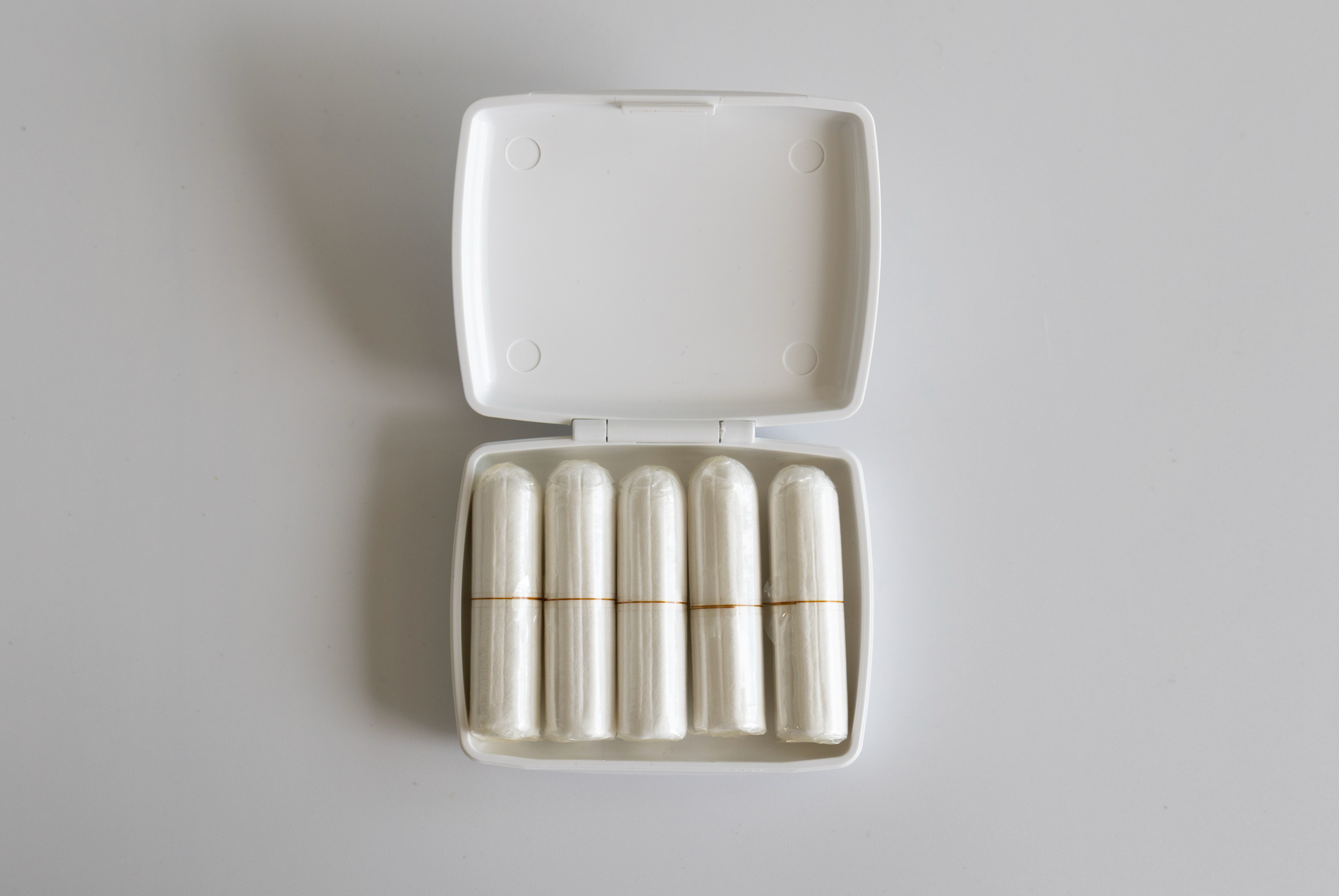 Tampon Case White